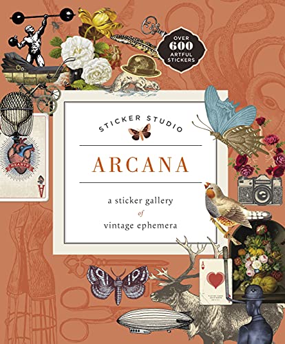 9781250279330: Sticker Studio: Arcana: A Sticker Gallery of Vintage Ephemera