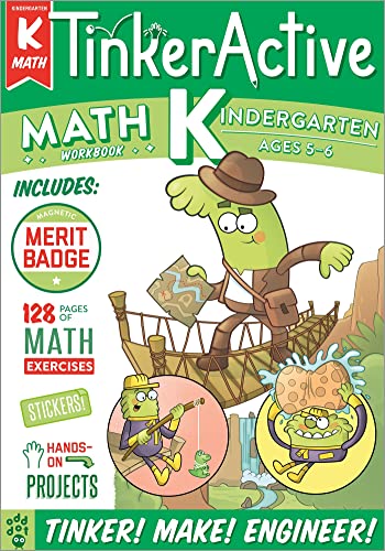 Stock image for TinkerActive Workbooks: Kindergarten Math for sale by SecondSale