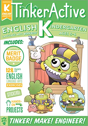9781250318657: TinkerActive Workbooks: Kindergarten English Language Arts