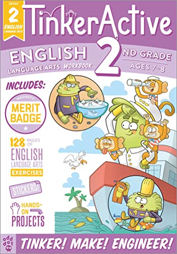9781250318671: TinkerActive Workbooks: 2nd Grade English Language Arts