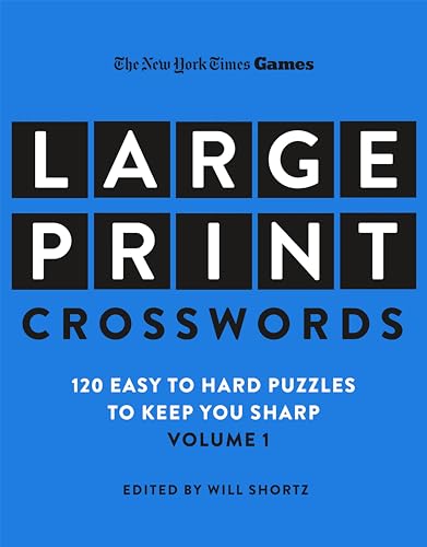 Beispielbild fr New York Times Games Large-Print Crosswords Volume 1 zum Verkauf von Blackwell's