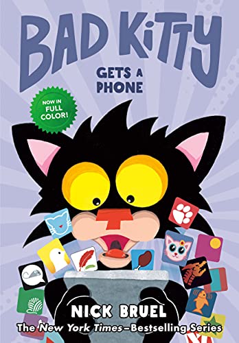 Beispielbild fr Bad Kitty Gets a Phone (Graphic Novel) zum Verkauf von Goodwill of Colorado