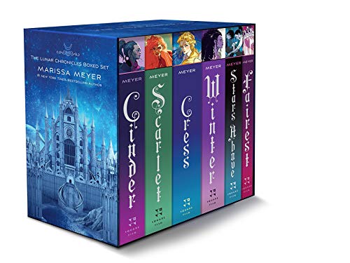 Stock image for The Lunar Chronicles Boxed Set: Cinder, Scarlet, Cress, Fairest, Stars Above, Winter for sale by BooksRun