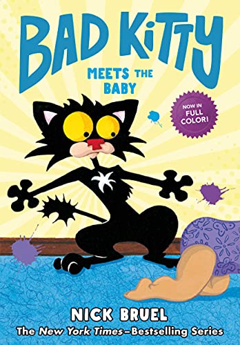 Imagen de archivo de Bad Kitty Meets the Baby (full-color edition) a la venta por Goodwill