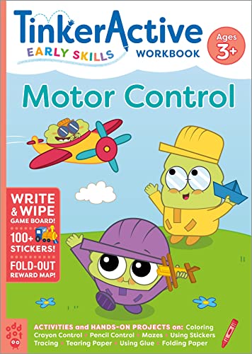 Stock image for TinkerActive Early Skills Motor Control Workbook Ages 3+ (TinkerActive Workbooks) for sale by Half Price Books Inc.