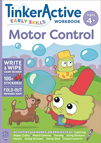 Stock image for TinkerActive Early Skills Motor Control Workbook Ages 4+ (TinkerActive Workbooks) for sale by HPB-Ruby