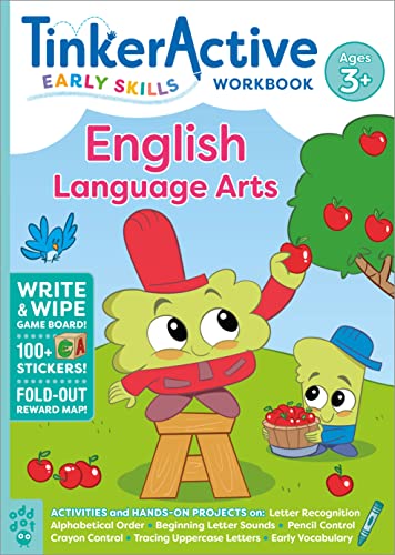 Stock image for TinkerActive Early Skills English Language Arts Workbook Ages 3+ (TinkerActive Workbooks) for sale by HPB-Movies