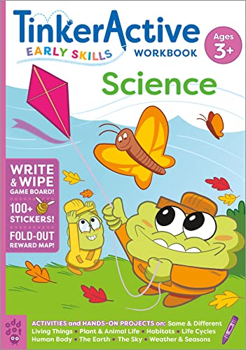 Stock image for TinkerActive Early Skills Science Workbook Ages 3+ (TinkerActive Workbooks) for sale by HPB-Movies