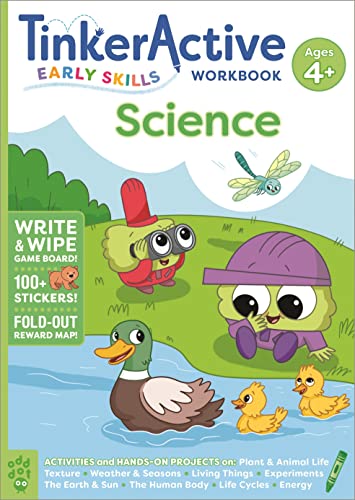 Stock image for TinkerActive Early Skills Science Workbook Ages 4+ (TinkerActive Workbooks) for sale by HPB-Movies