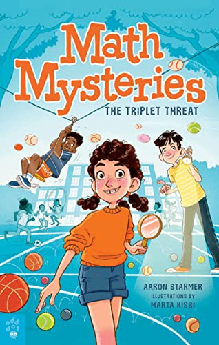 Beispielbild fr Math Mysteries: The Triplet Threat (Math Mysteries, 1) zum Verkauf von New Legacy Books
