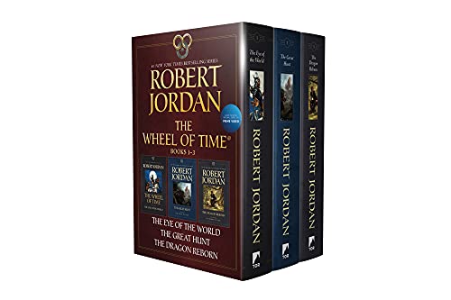 Imagen de archivo de Wheel of Time Paperback Boxed Set I: The Eye of the World, The Great Hunt, The Dragon Reborn a la venta por SecondSale