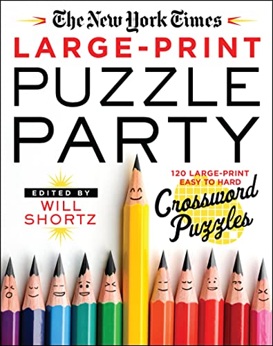 Beispielbild fr The New York Times Large-Print Puzzle Party: 120 Large-Print Easy to Hard Crossword Puzzles zum Verkauf von ThriftBooks-Atlanta