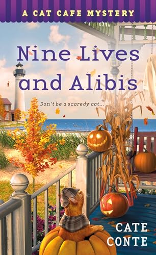 Stock image for Nine Lives and Alibis: A Cat Cafe Mystery (Cat Cafe Mystery Series, 7) for sale by Zoom Books Company