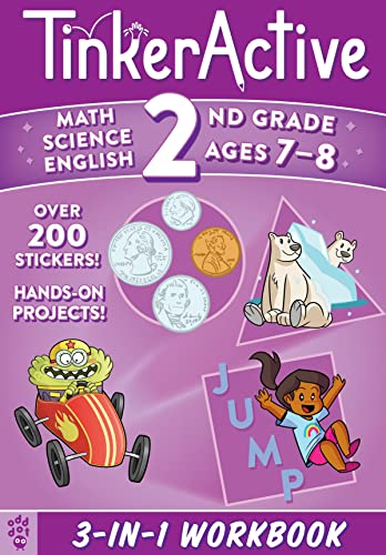 Beispielbild fr TinkerActive 2nd Grade 3-in-1 Workbook: Math, Science, English Language Arts (TinkerActive Workbooks) zum Verkauf von Turning the Page DC