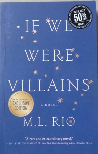 Imagen de archivo de If We Were Villains by M. L. Rio - Barnes & Noble Exclusive Edition a la venta por ThriftBooks-Dallas