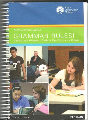 Stock image for Grammar Rules! Quick Access Compact Custom ECC Edition for sale by ThriftBooks-Atlanta