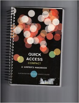 Imagen de archivo de Quick Access Compact (Custom Joliet Junior College Edition) a la venta por SecondSale