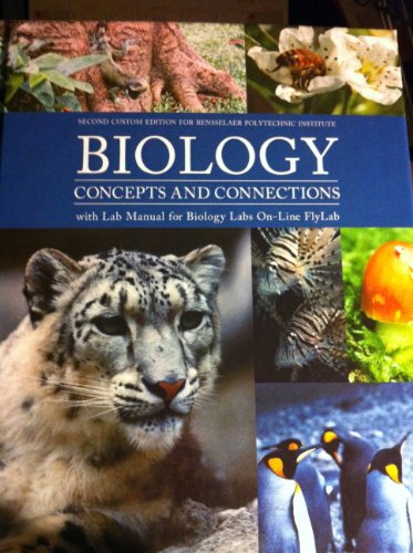 9781256107910: Biology Concepts and Connections (2nd custom edition for Rensselaer Polytechnic Institute)