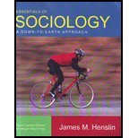 Stock image for Essentials of Sociology: A Down-To-Earth Approach for sale by Hawking Books