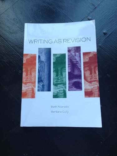 Stock image for Writing As Revision for sale by Wrigley Books