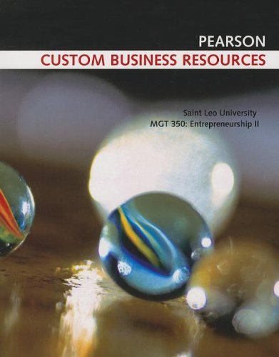 Stock image for MGT 350: Business Resources for sale by Better World Books