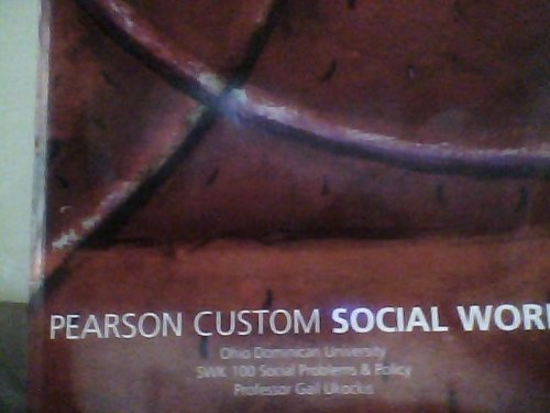 Stock image for Pearson Custom Social Work for sale by HPB-Red