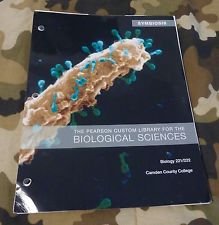 9781256245667: The Pearson Custom Library for the Biological Sciences