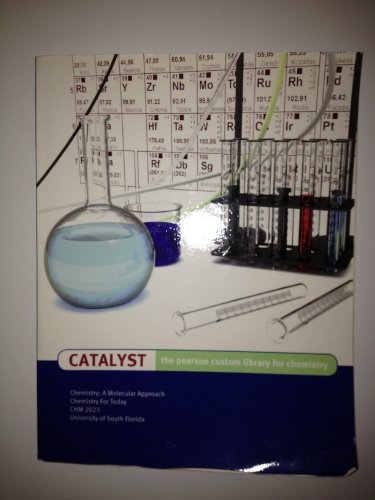 Stock image for CATALYST the pearson custom library for chemistry University of South Florida for sale by Patrico Books