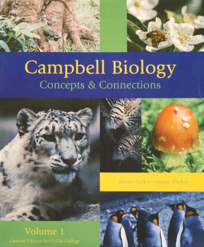 Beispielbild fr CAMPBELL BIOLOGY:CONCEPTS:V1.>CUSTOM< zum Verkauf von HPB-Red