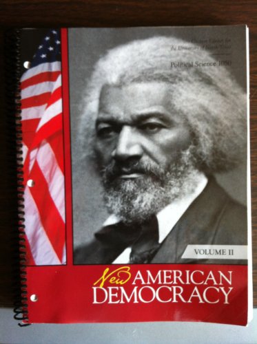 Beispielbild fr New American Democracy (Volume I) zum Verkauf von HPB-Red