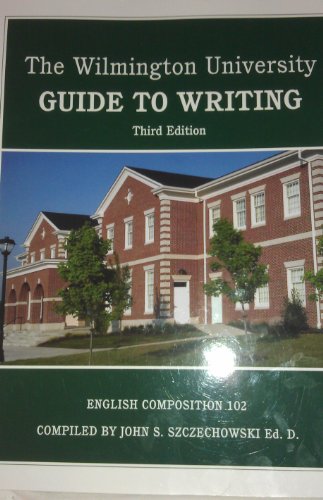 9781256277156: Title: The Wilmington University Guide to Writing