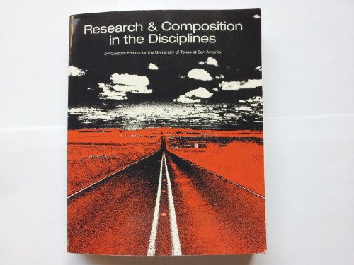 Stock image for Research and Composition in the Disciplines for sale by ThriftBooks-Dallas