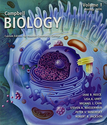 9781256288596: Campbell Biology: Custom Edition for Houston Community College. Vol. 1, Biol 1406