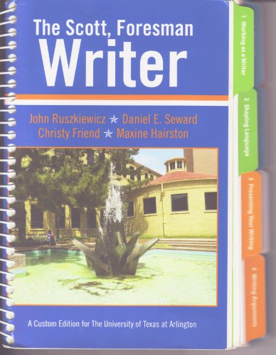 9781256291930: The Scott Foresman Writer UTA Edition