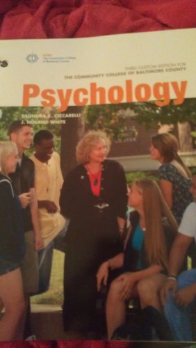 9781256317647: Psychology, Third Custom Edition for the Community College of Baltimore County