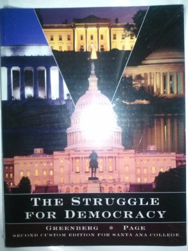 9781256334002: THE STRUGGLE FOR DEMOCRACY (SECOND CUSTOM EDITION FOR SANTA ANA COLLOGE)