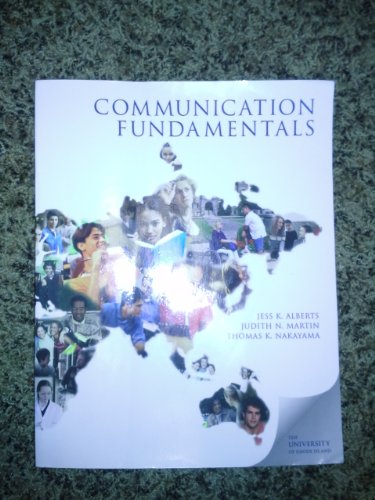 Beispielbild fr Communication Fundamentals zum Verkauf von The Book Cellar, LLC
