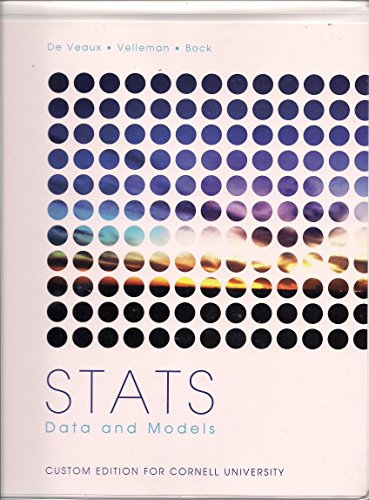 9781256341505: Stats: Data and Models (Custom Edition for Cornell University)