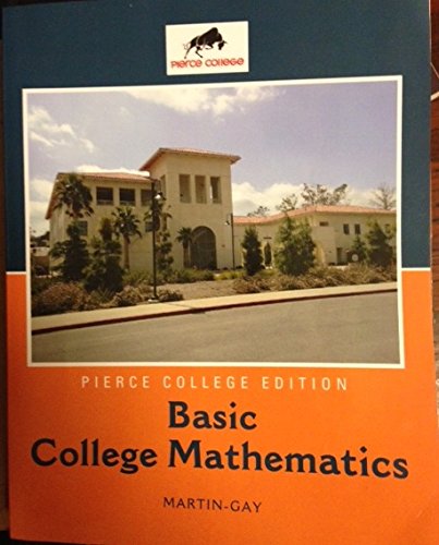 9781256350637: Pierce College Edition Basic College Mathematics