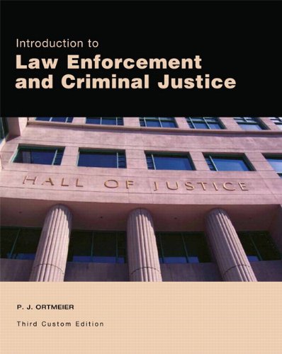 Stock image for Introduction to Law Enforcement and Criminal Justice (3rd Edition) for sale by SecondSale