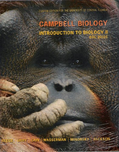 Introduction to Biology II (Custom Edition for UCF) (Campbell Biology plus Mastering Biology eText Code Card) (9781256413172) by Reece