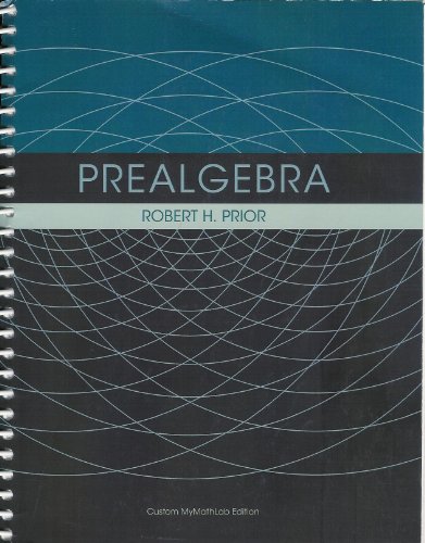 9781256420118: Prealgebra (Custom MyMathLab Edition)