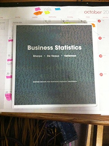 Beispielbild fr Business Statistics zum Verkauf von HPB-Red