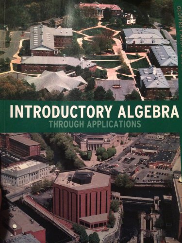 9781256442301: Middlesex Community College Introductory Algebra Through Applications