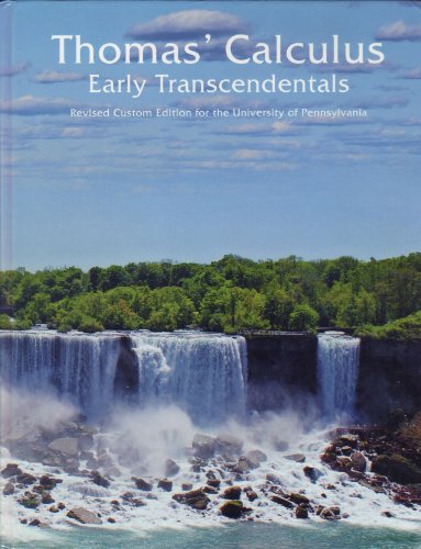 Beispielbild fr Thomas' Calculus : Early Transcendentals zum Verkauf von Better World Books