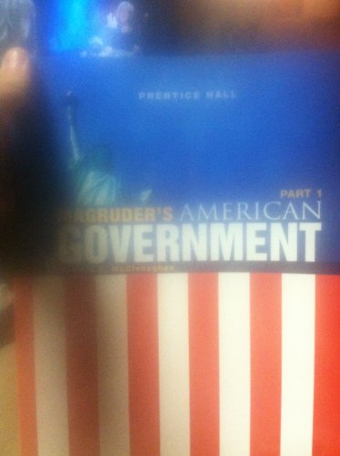 Imagen de archivo de Magruder's American Government a la venta por HPB-Red