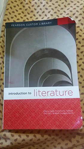 Beispielbild fr Introduction to Literature (Custom for HCC ENC1102) zum Verkauf von BookHolders