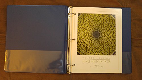 Beispielbild fr Pearson Custom Mathematics zum Verkauf von ThriftBooks-Dallas