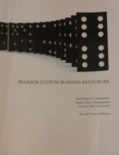 Beispielbild fr Introduction to Integrated Supply Chain Management: ASU Custom Edition zum Verkauf von HPB-Red