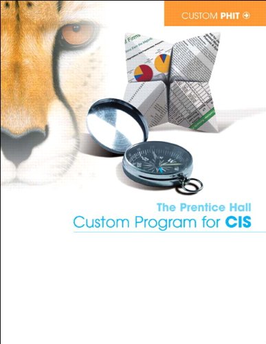 Beispielbild fr The Pearson Custom Program for CIS : COSC 1301 Microcomputer Applications zum Verkauf von Better World Books
